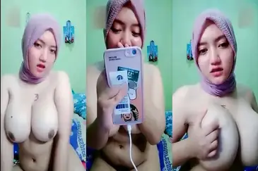 Bokep Indo VIA Hijab Pamer Susu Viral Tiktok Lumer