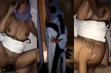 Tiga di Kamar Hotel Dua Cowok Satu Jilbab Tidak Mau Kalah